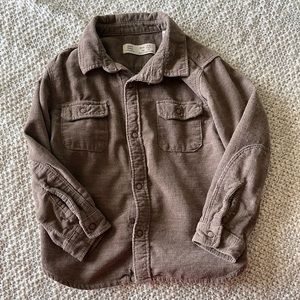Zara baby boy button up.
